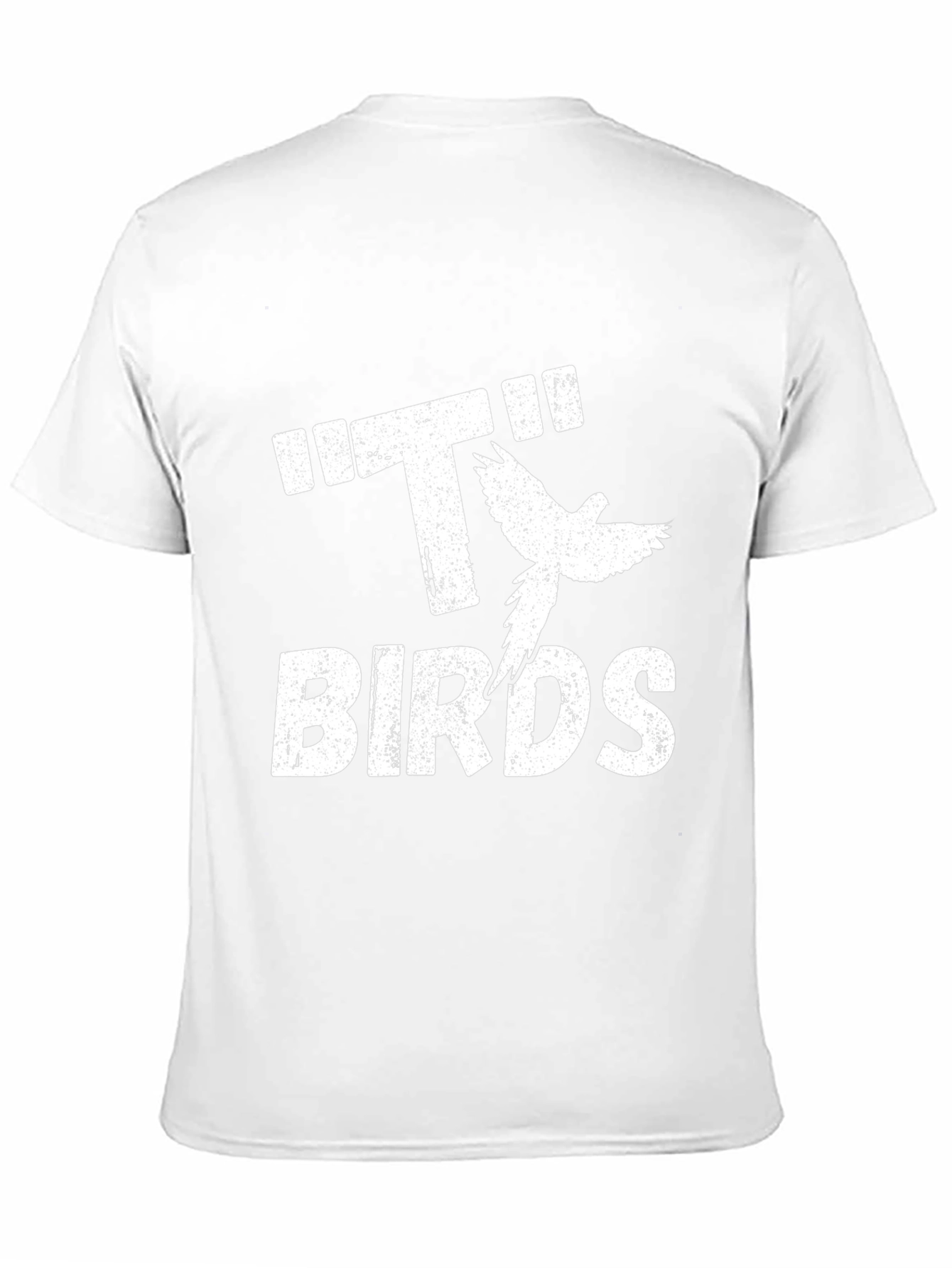 T Birds Graphic Tee - Black Cotton T-Shirt