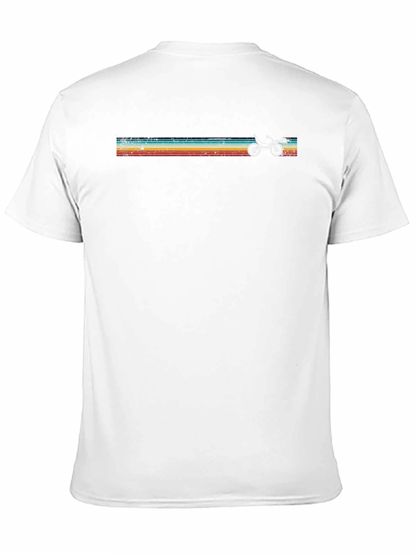 Retro Recumbent Bike T-Shirt
