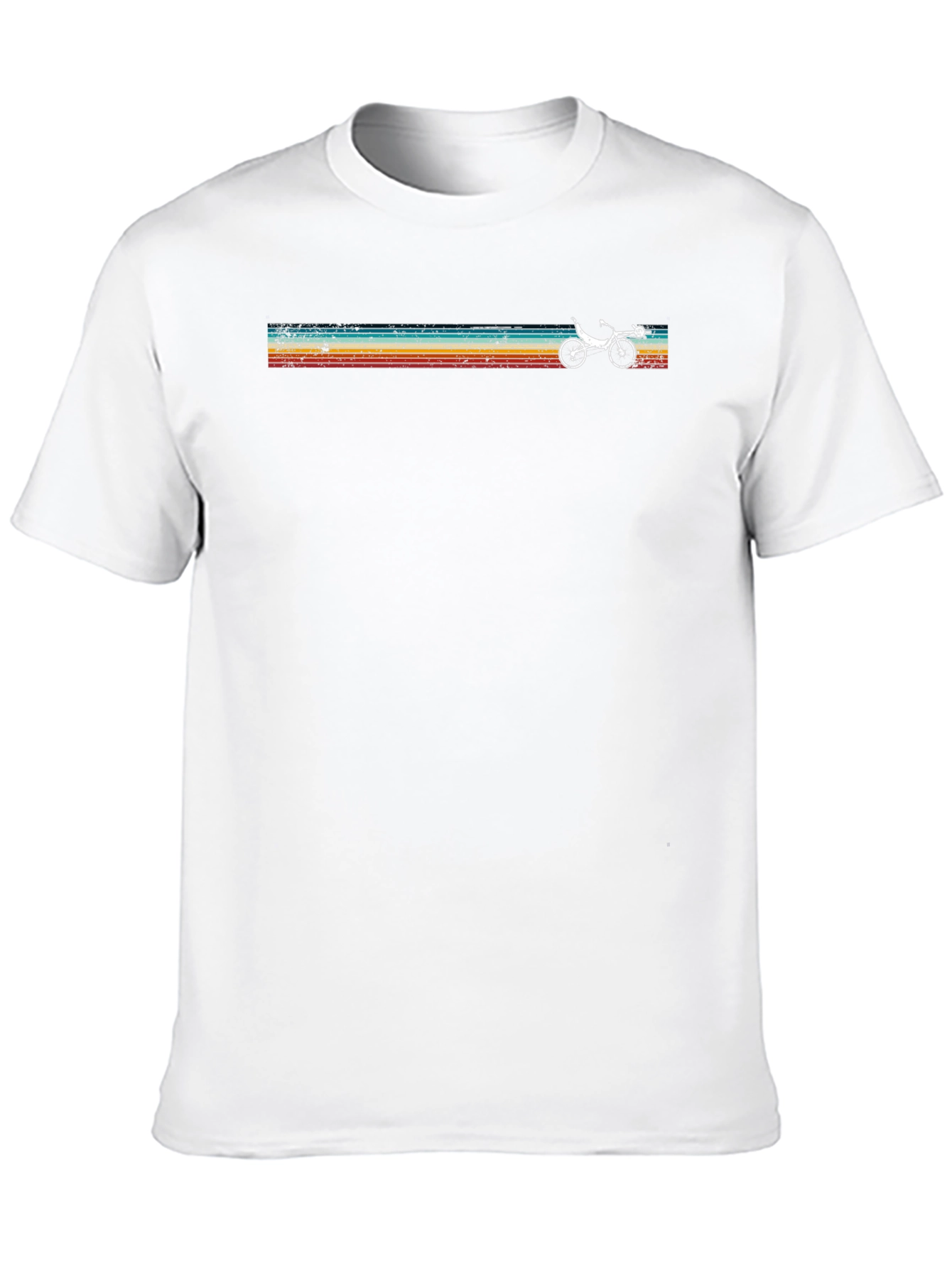 Retro Recumbent Bike T-Shirt
