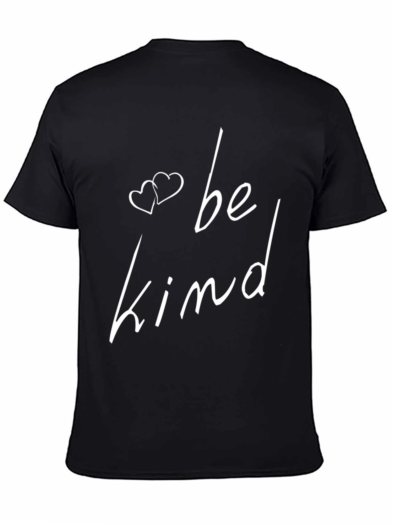 Be Kind Graphic Tee - Black Casual T-Shirt