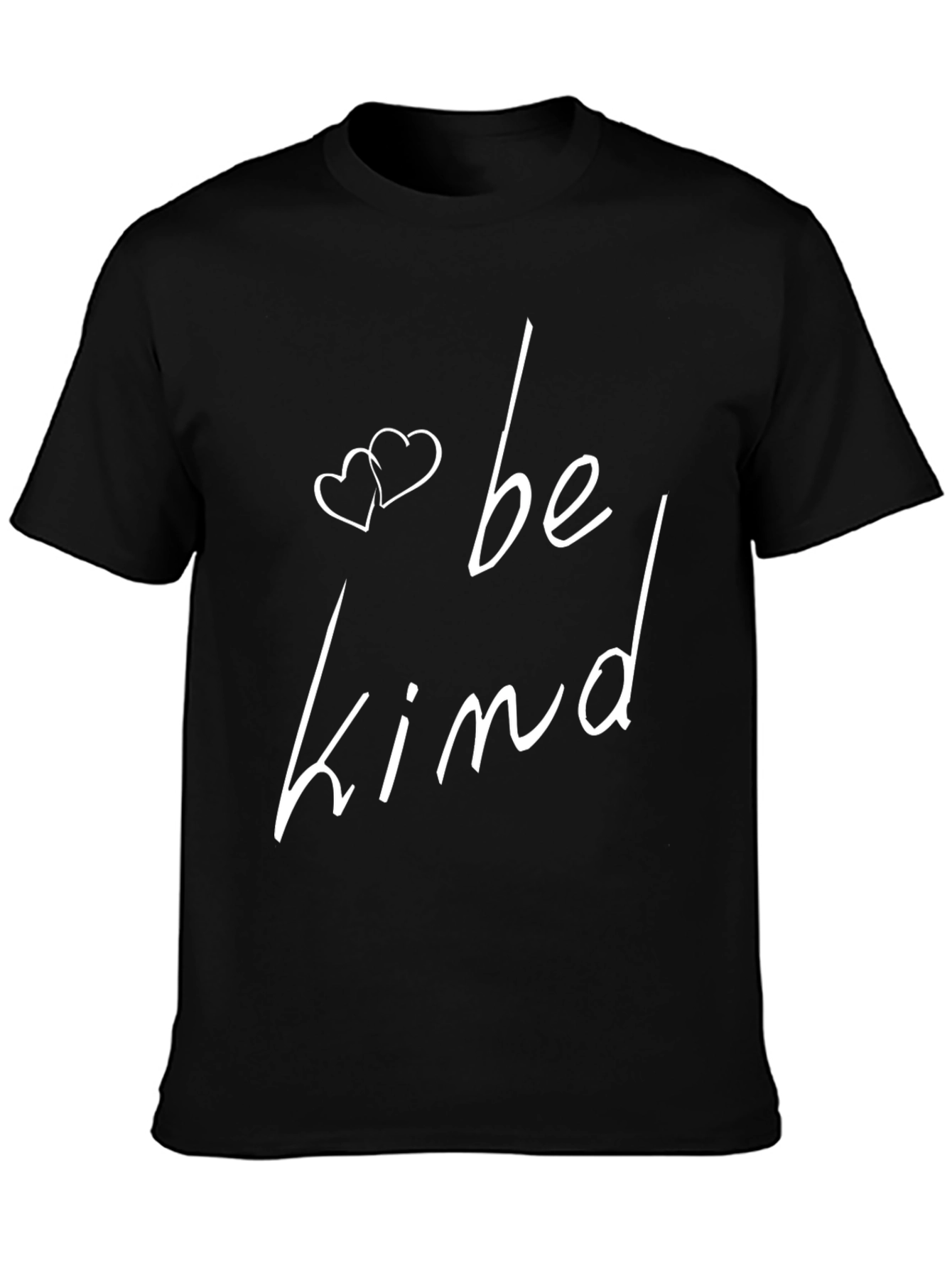 Be Kind Graphic Tee - Black Casual T-Shirt