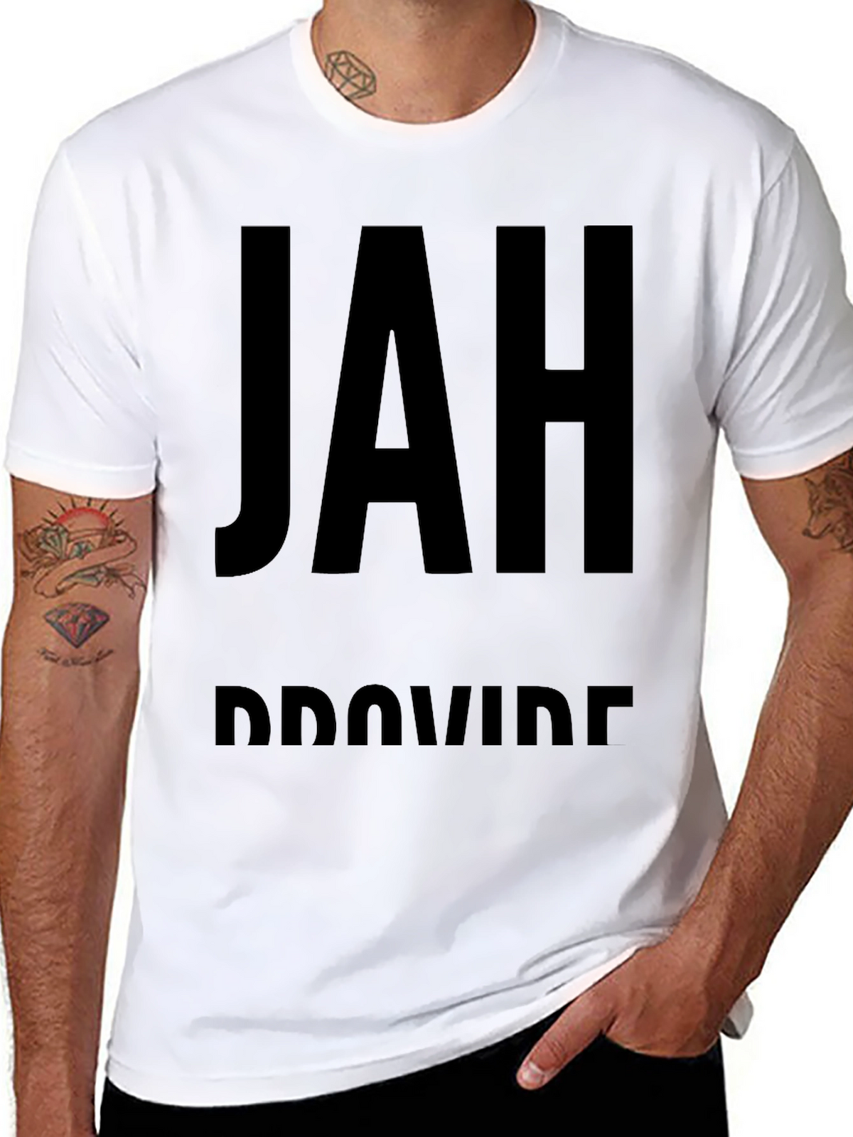 JAH PROVIDE Graphic Print T-Shirt - Unisex