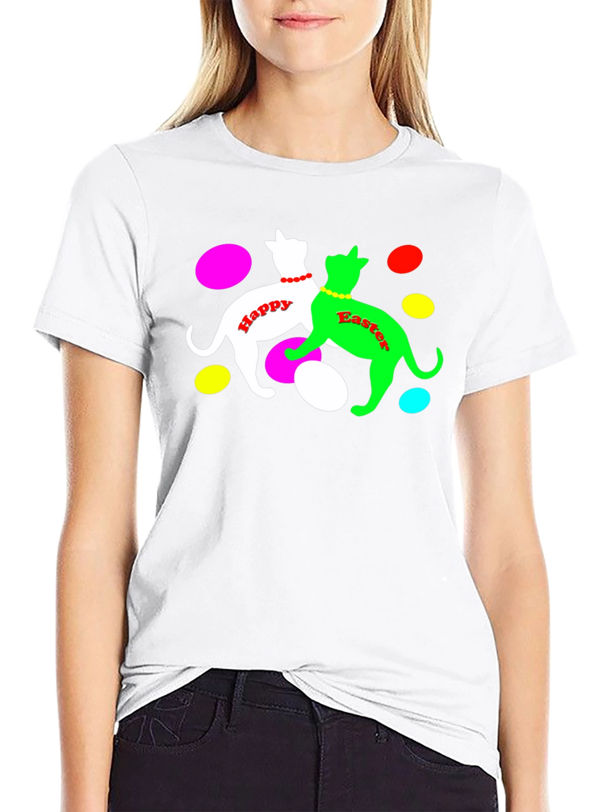 Happy Easter Cats T-Shirt