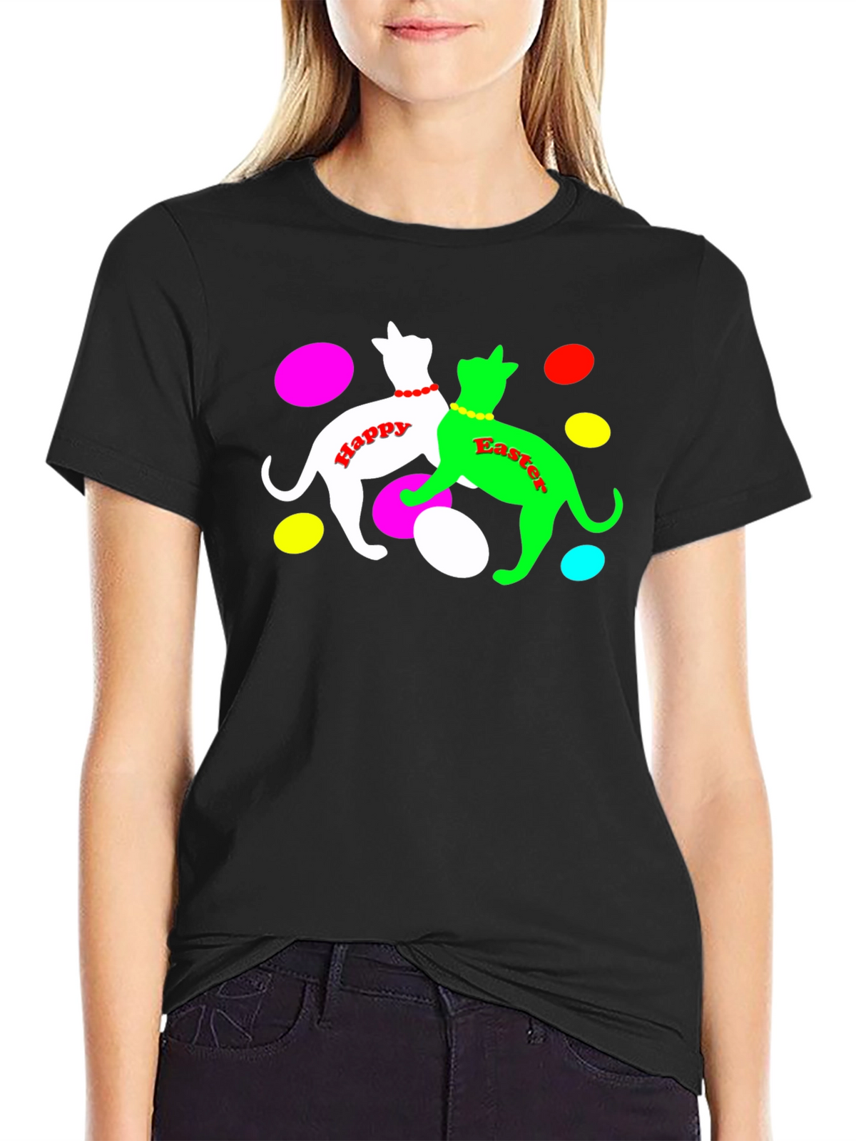 Happy Easter Cats T-Shirt