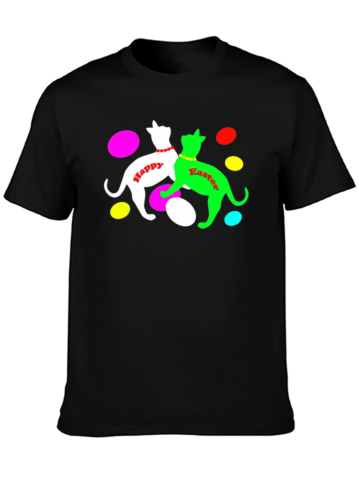 Happy Easter Cats T-Shirt