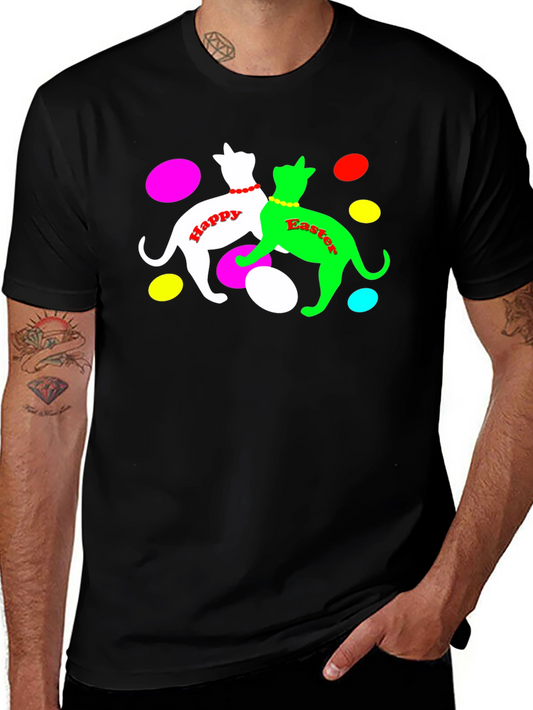 Happy Easter Cats T-Shirt