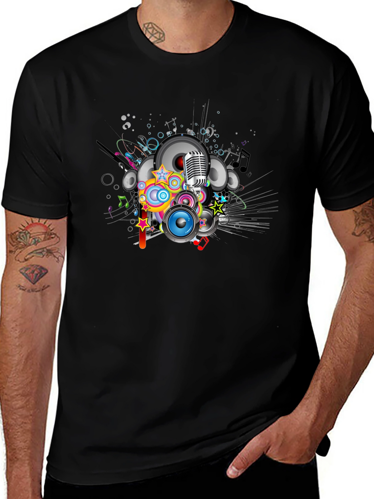 Music Inspired Graphic T-Shirt