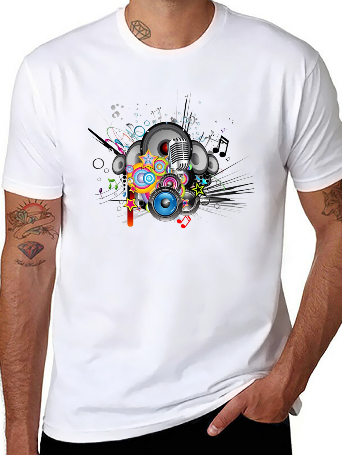 Music Inspired Graphic T-Shirt