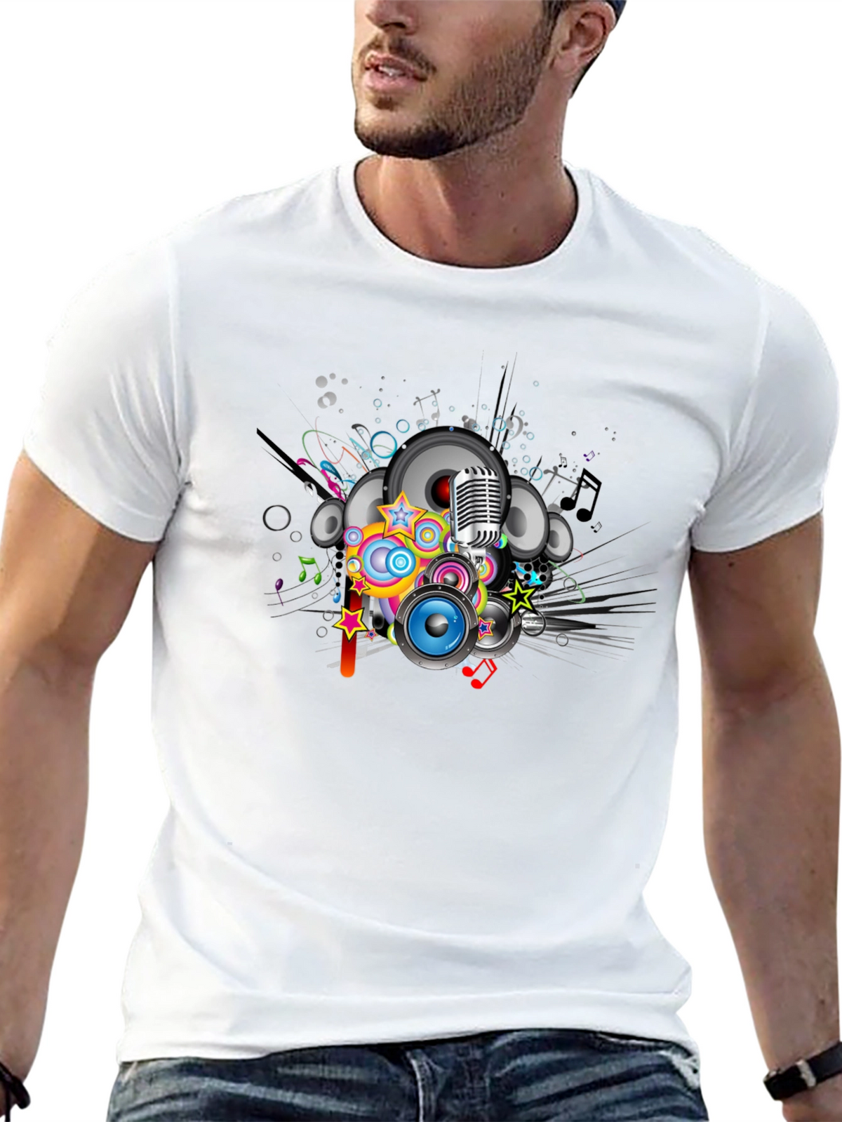 Music Inspired Graphic T-Shirt