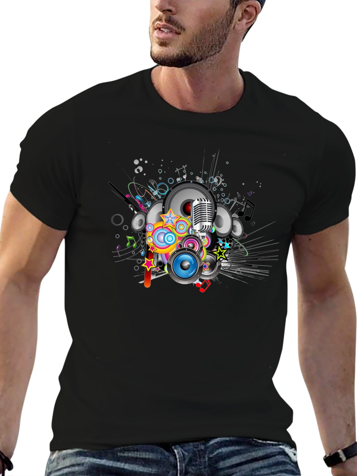 Music Inspired Graphic T-Shirt