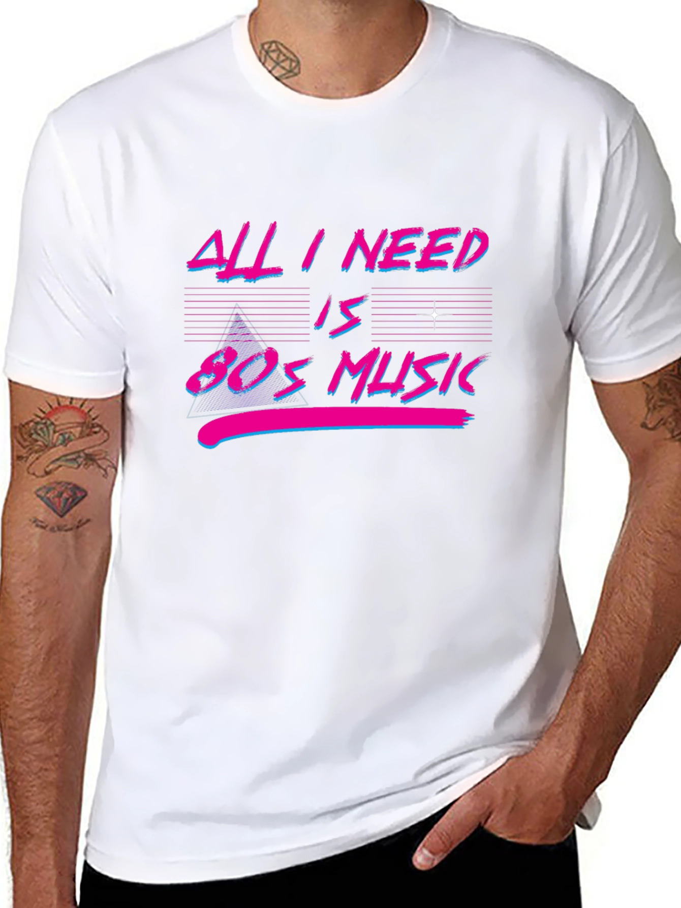 80s Music T-Shirt - Retro Style Tee