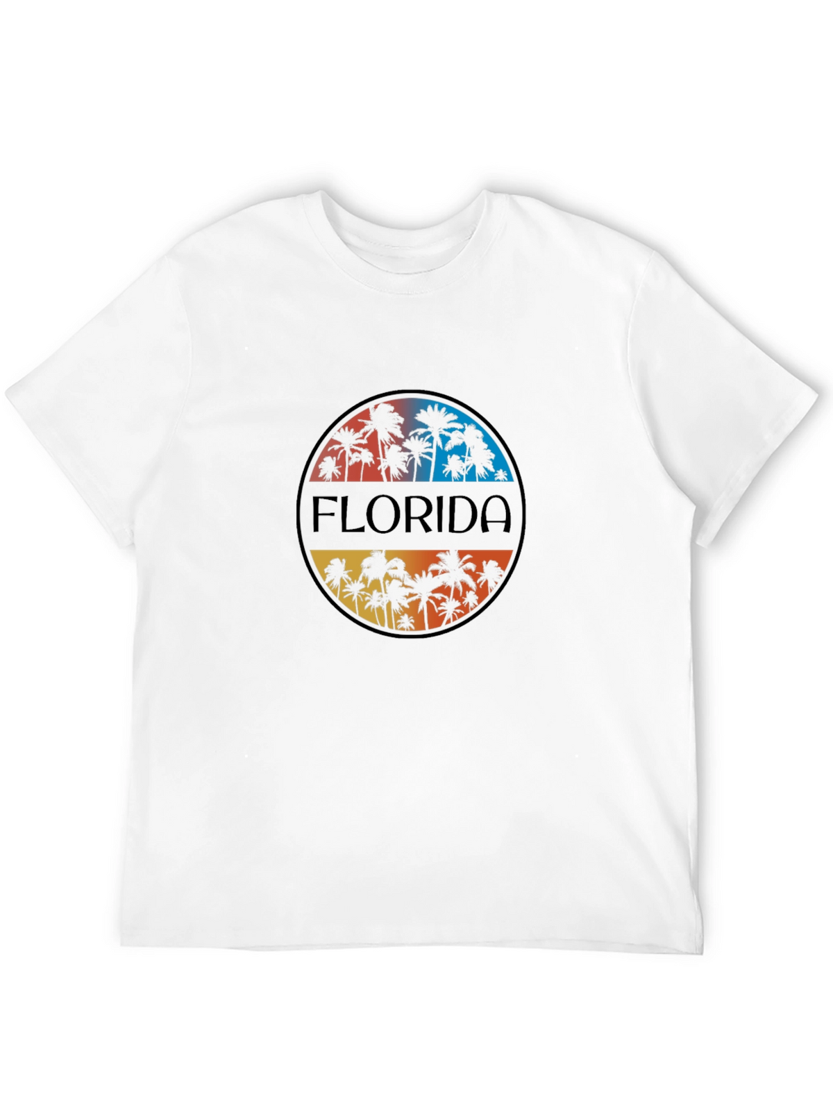 Florida Palm Tree Graphic T-Shirt