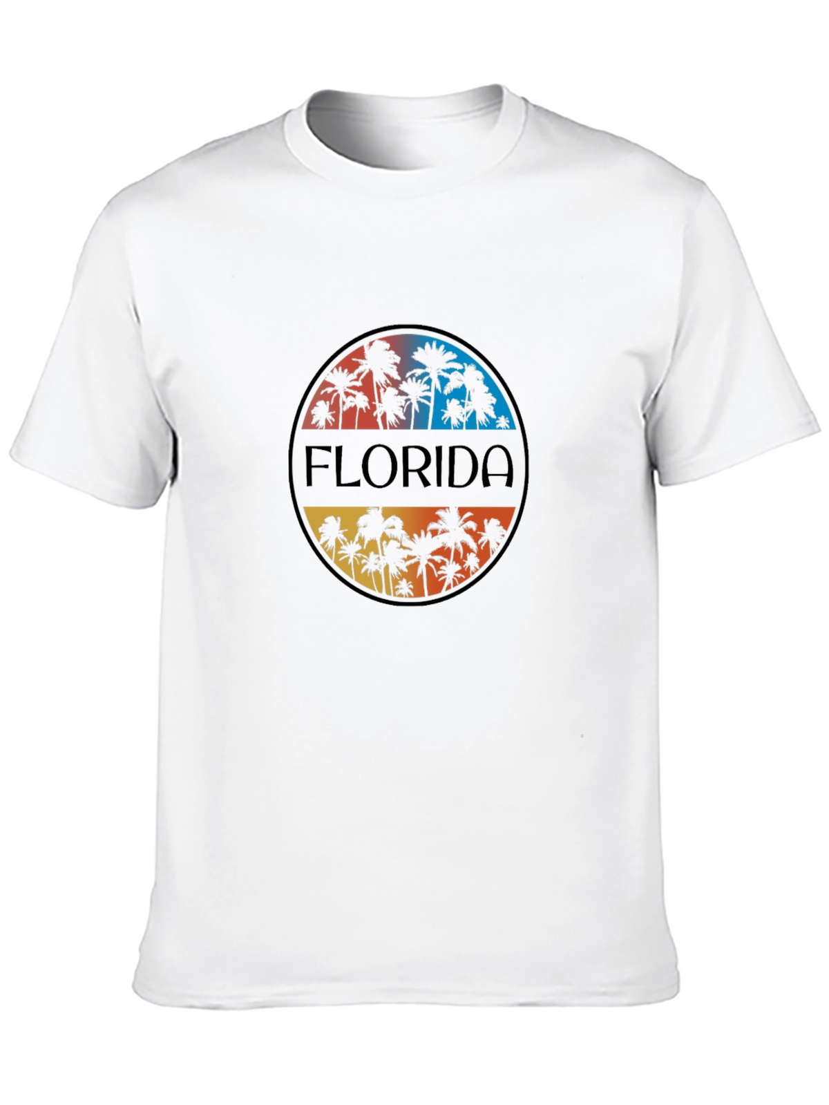 Florida Palm Tree Graphic T-Shirt