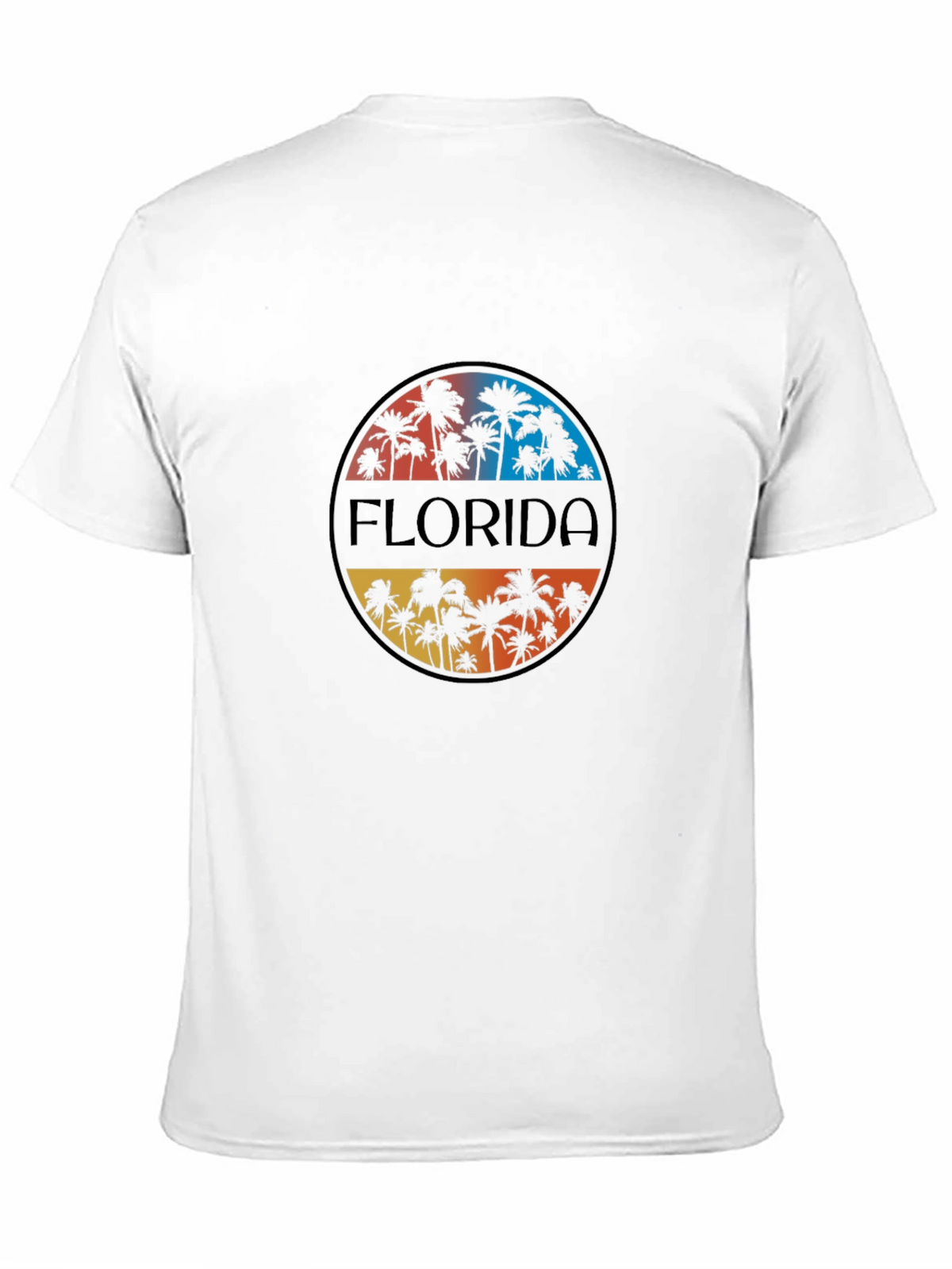 Florida Palm Tree Graphic T-Shirt