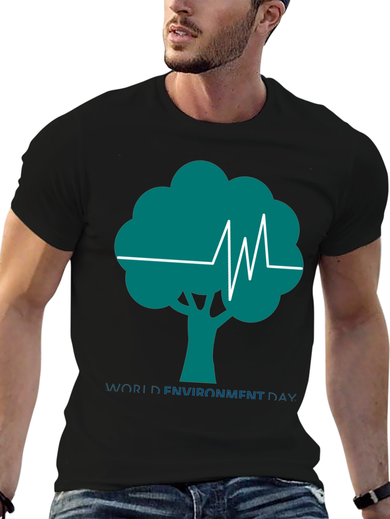 Eco-Friendly Tree Graphic Tee