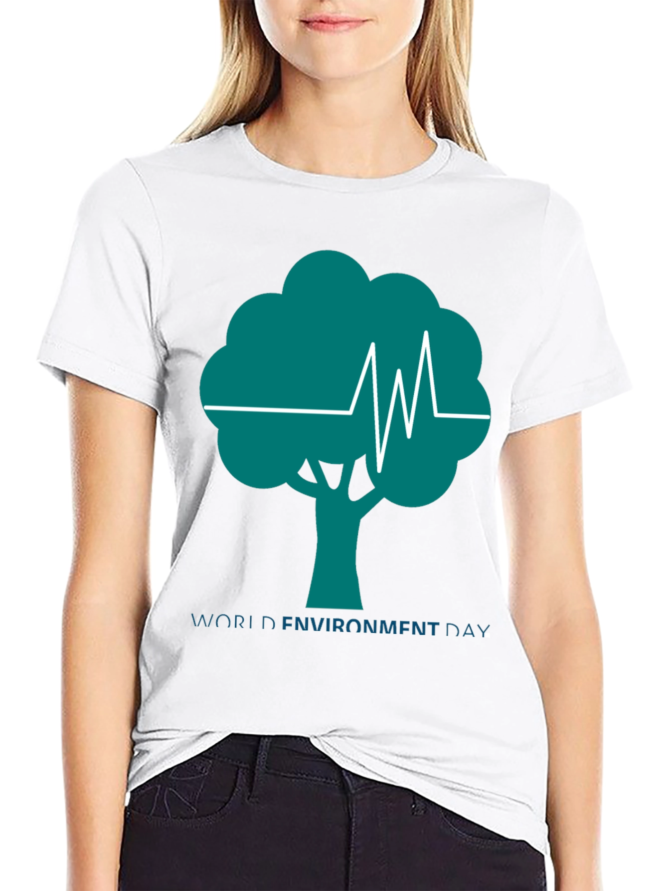 Eco-Friendly Tree Graphic Tee