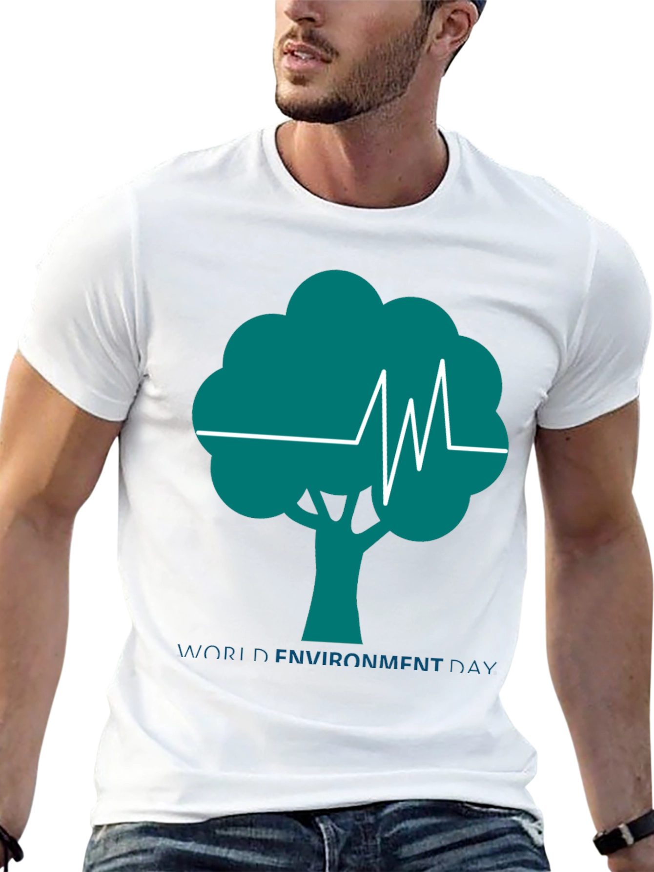 Eco-Friendly Tree Graphic Tee