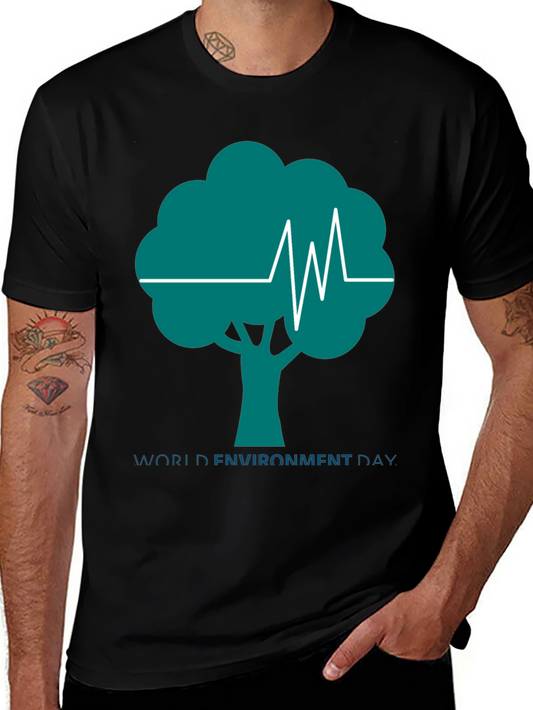 Eco-Friendly Tree Graphic Tee