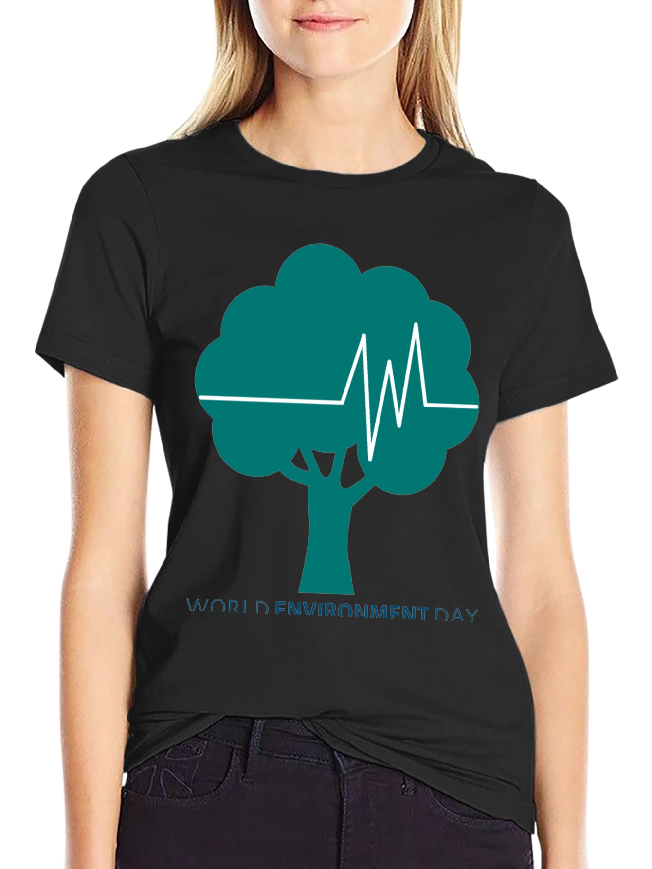 Eco-Friendly Tree Graphic Tee