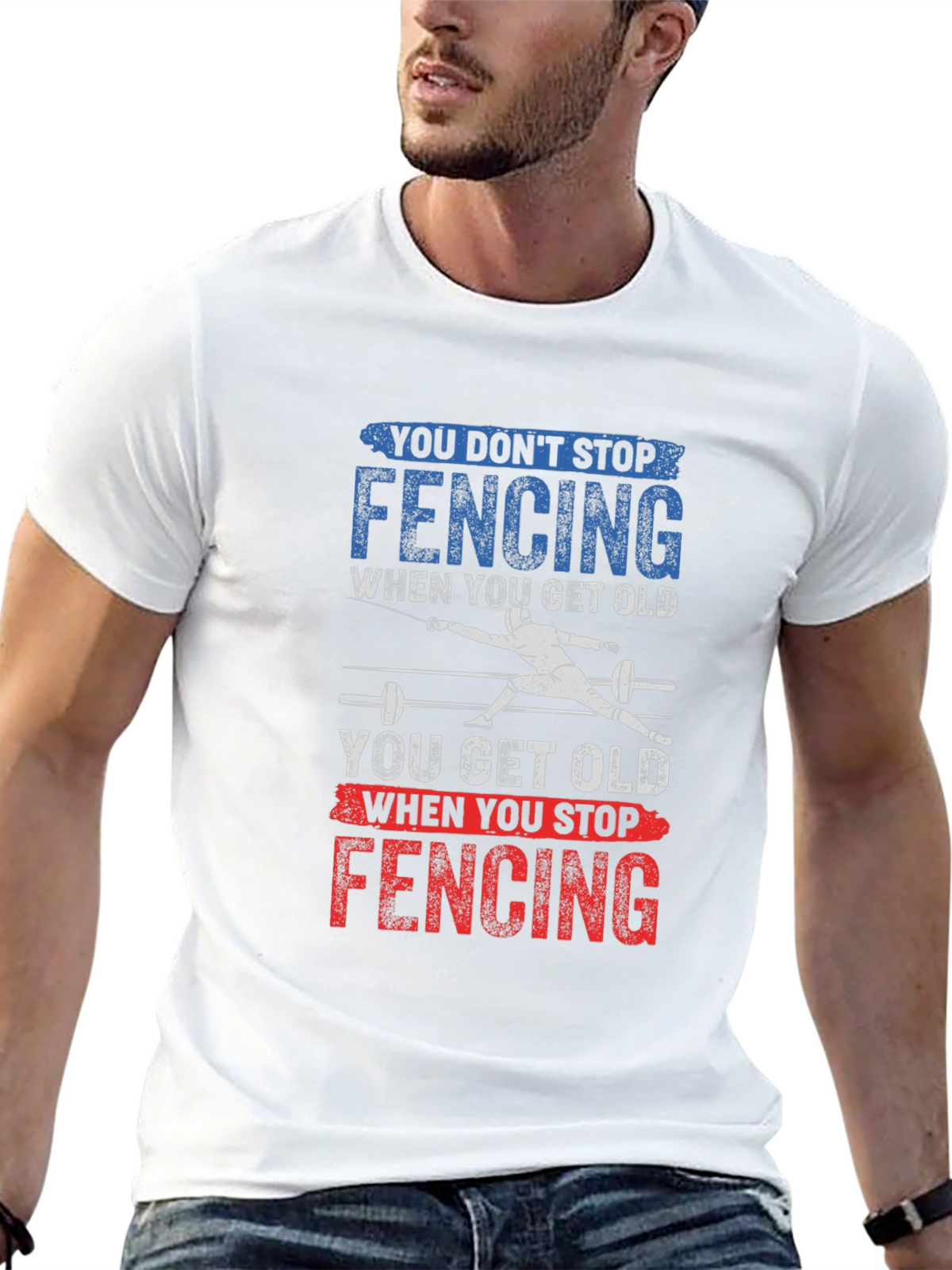 Fencing T-Shirt - Dont Stop Fencing