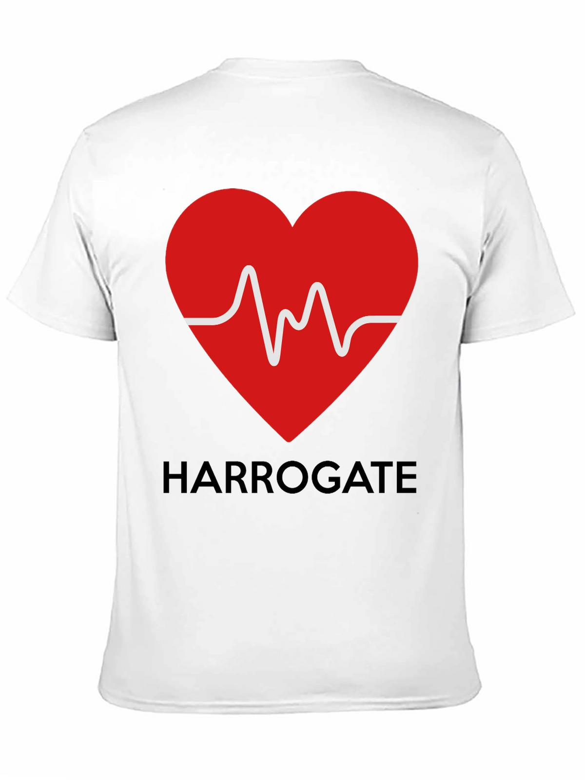 Harrogate Heartbeat T-Shirt - Unique Design