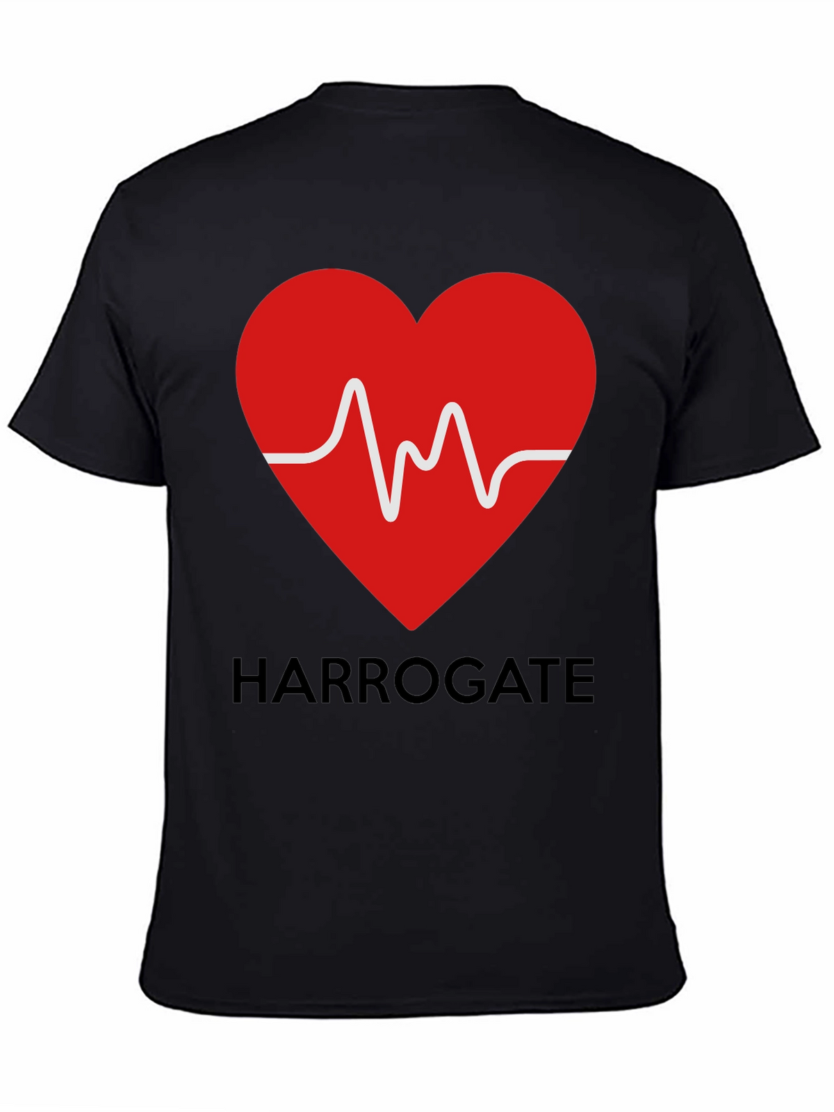 Harrogate Heartbeat T-Shirt - Unique Design