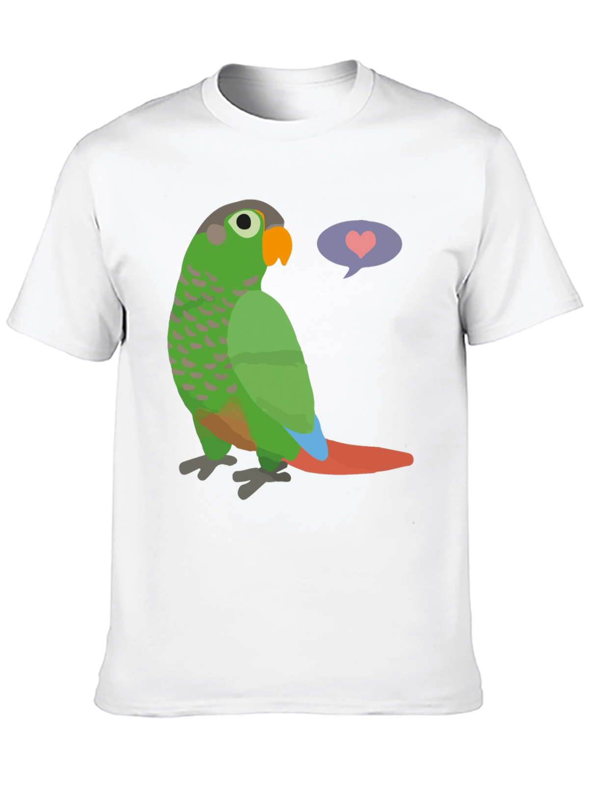 Parrot Love T-Shirt - Cute Bird Graphic Tee