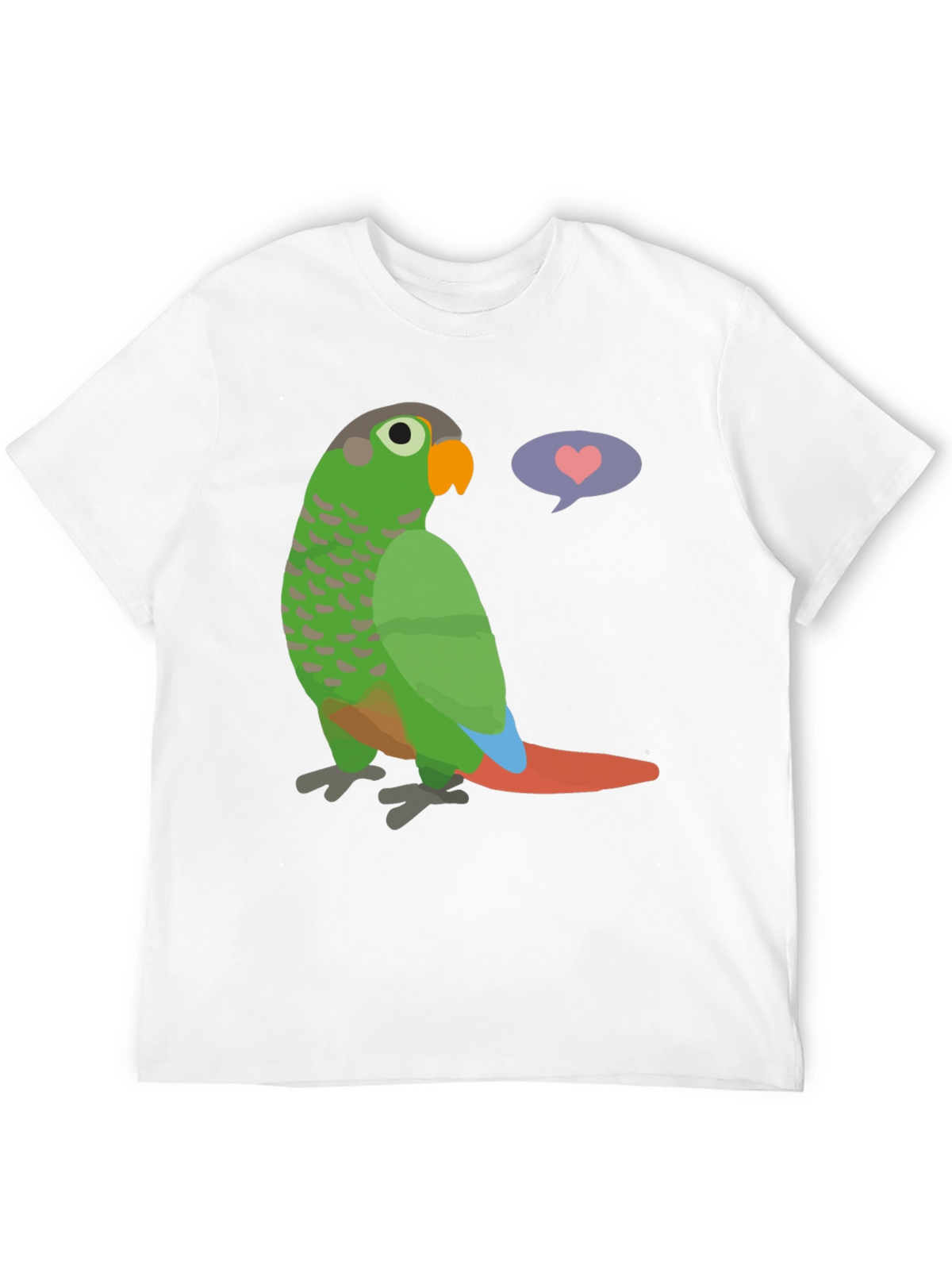Parrot Love T-Shirt - Cute Bird Graphic Tee