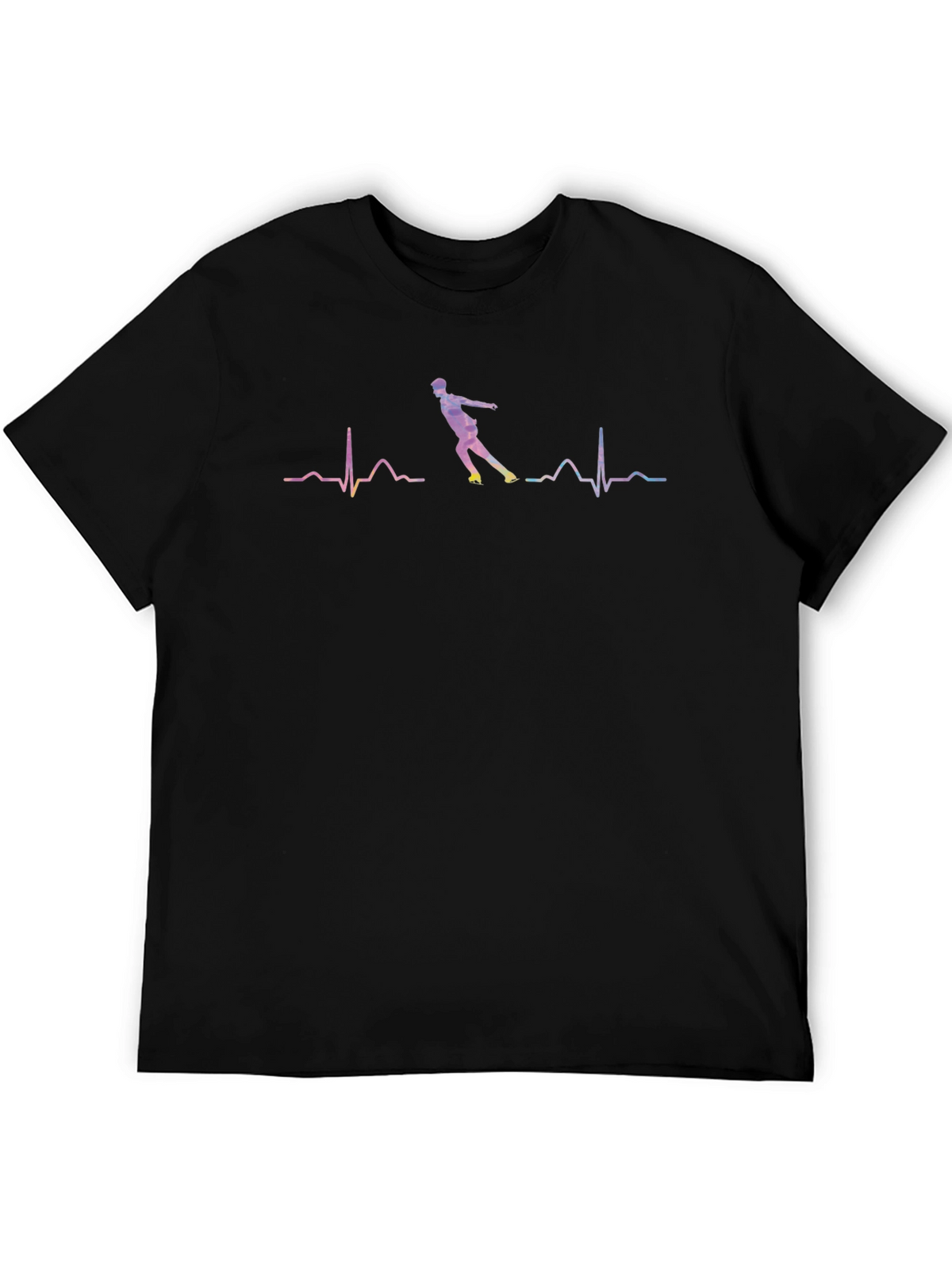 Skating Heartbeat Tee - Stylish Comfort