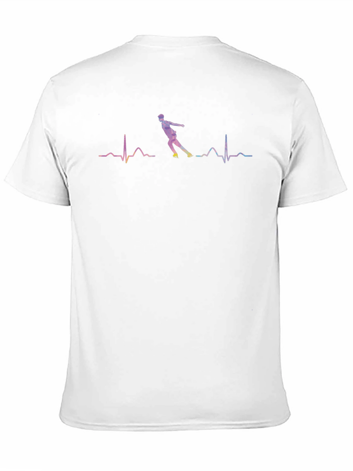 Skating Heartbeat Tee - Stylish Comfort