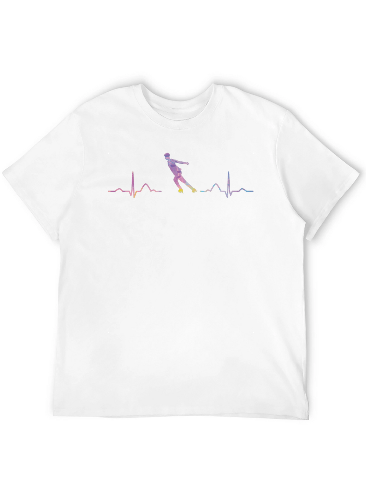 Skating Heartbeat Tee - Stylish Comfort