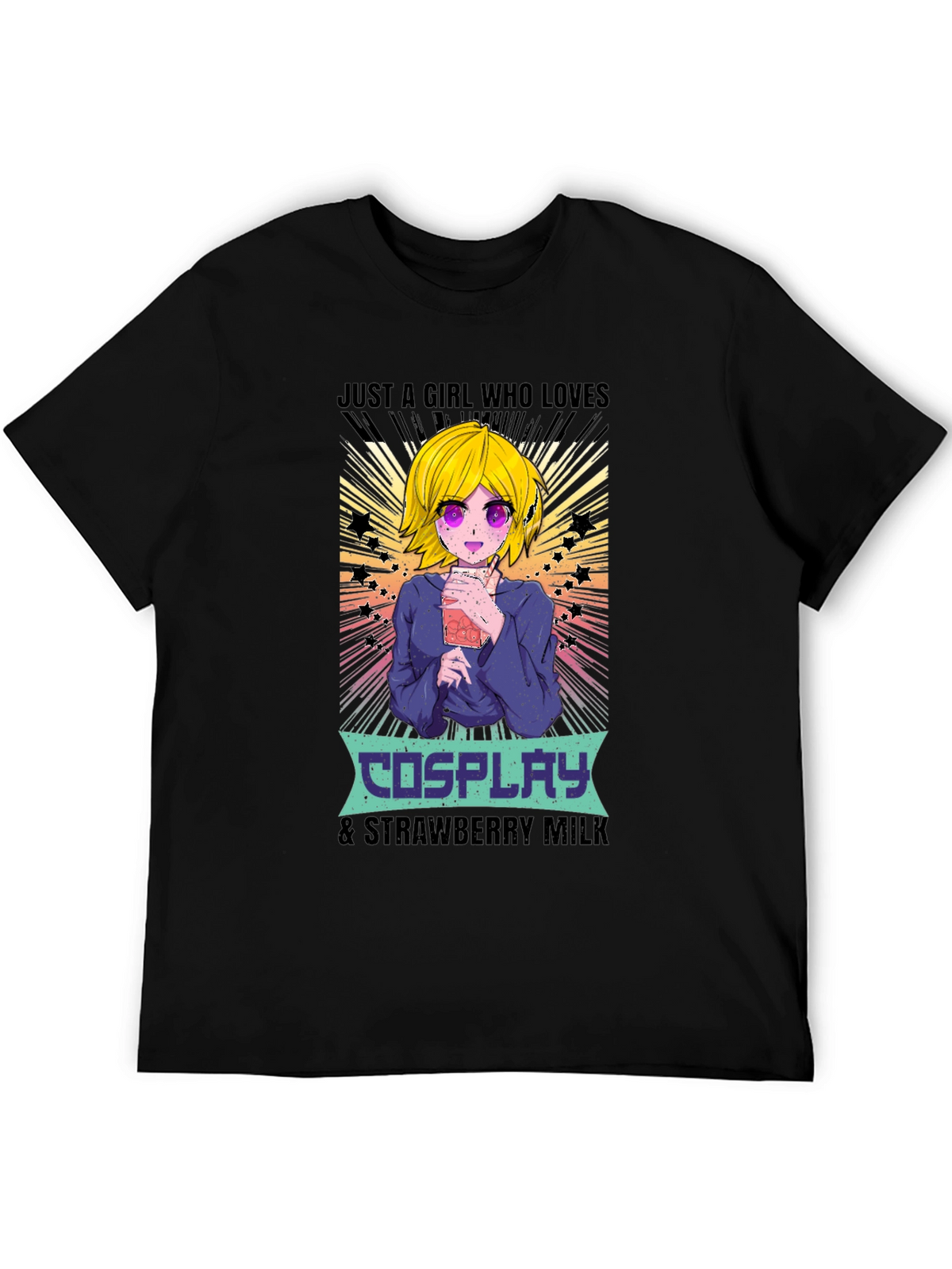 Cosplay & Strawberry Milk Anime T-Shirt