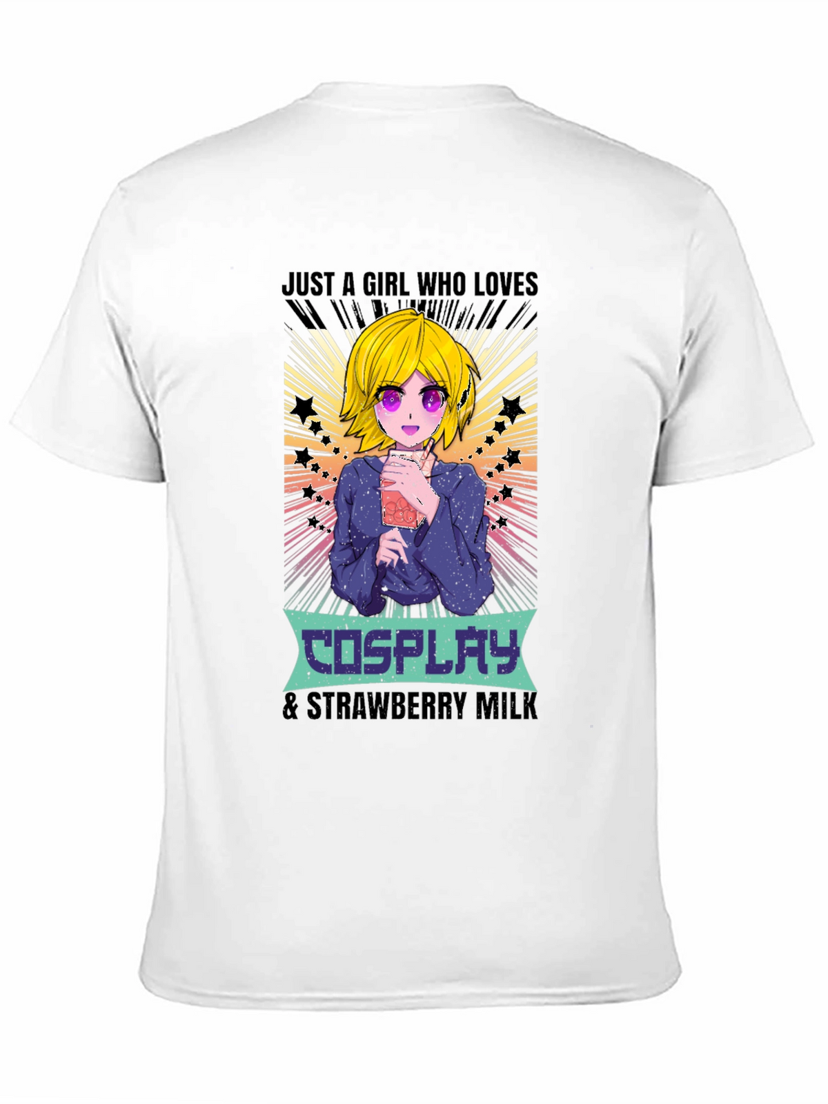 Cosplay & Strawberry Milk Anime T-Shirt