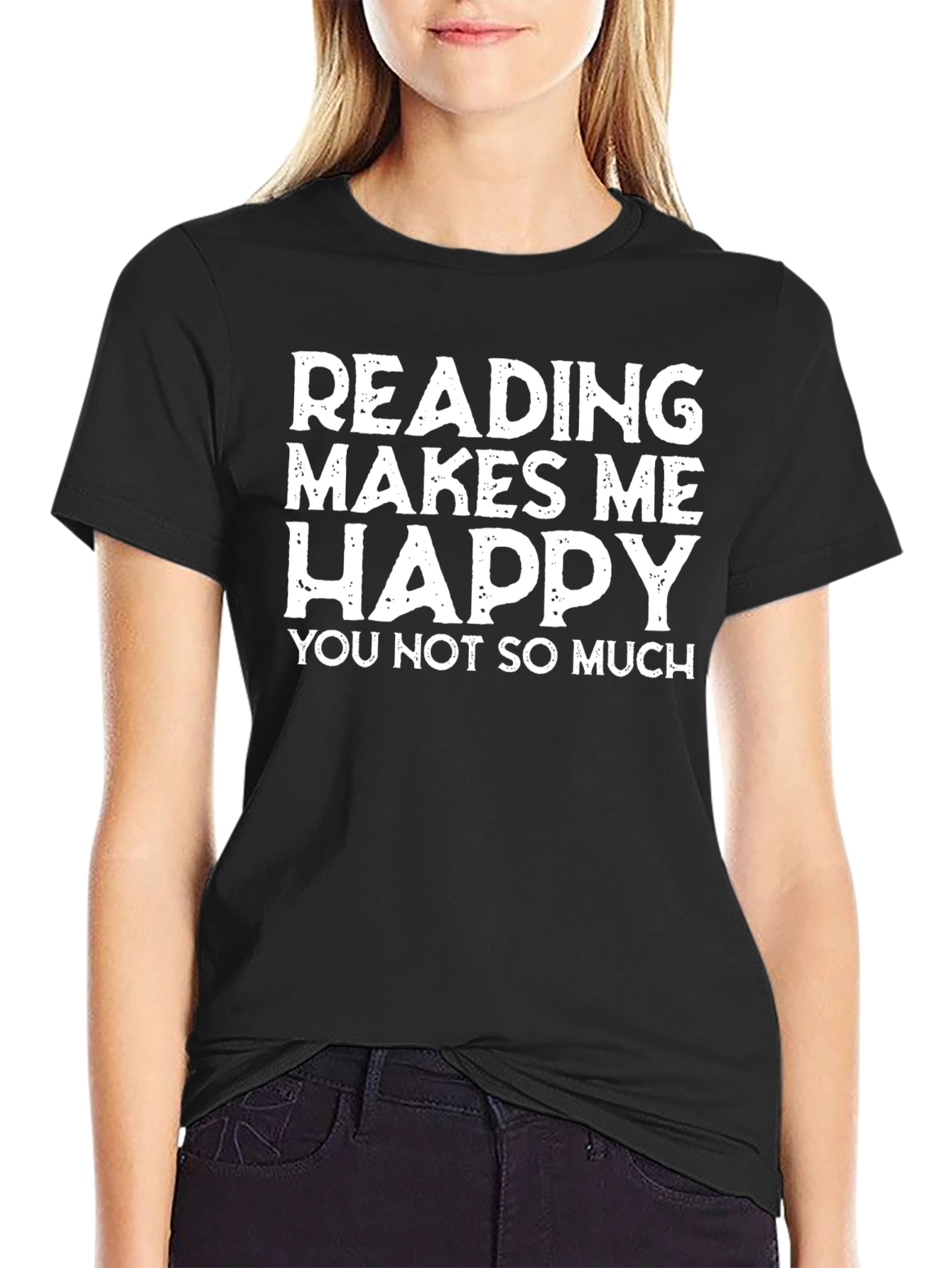 Reading Makes Me Happy T-Shirt