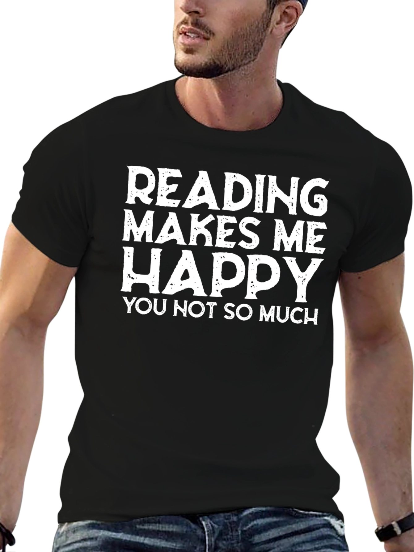 Reading Makes Me Happy T-Shirt