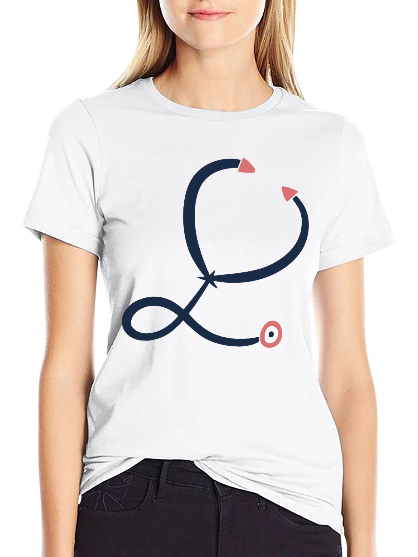 Stethoscope Graphic Tee - Medical Doctor Shirt