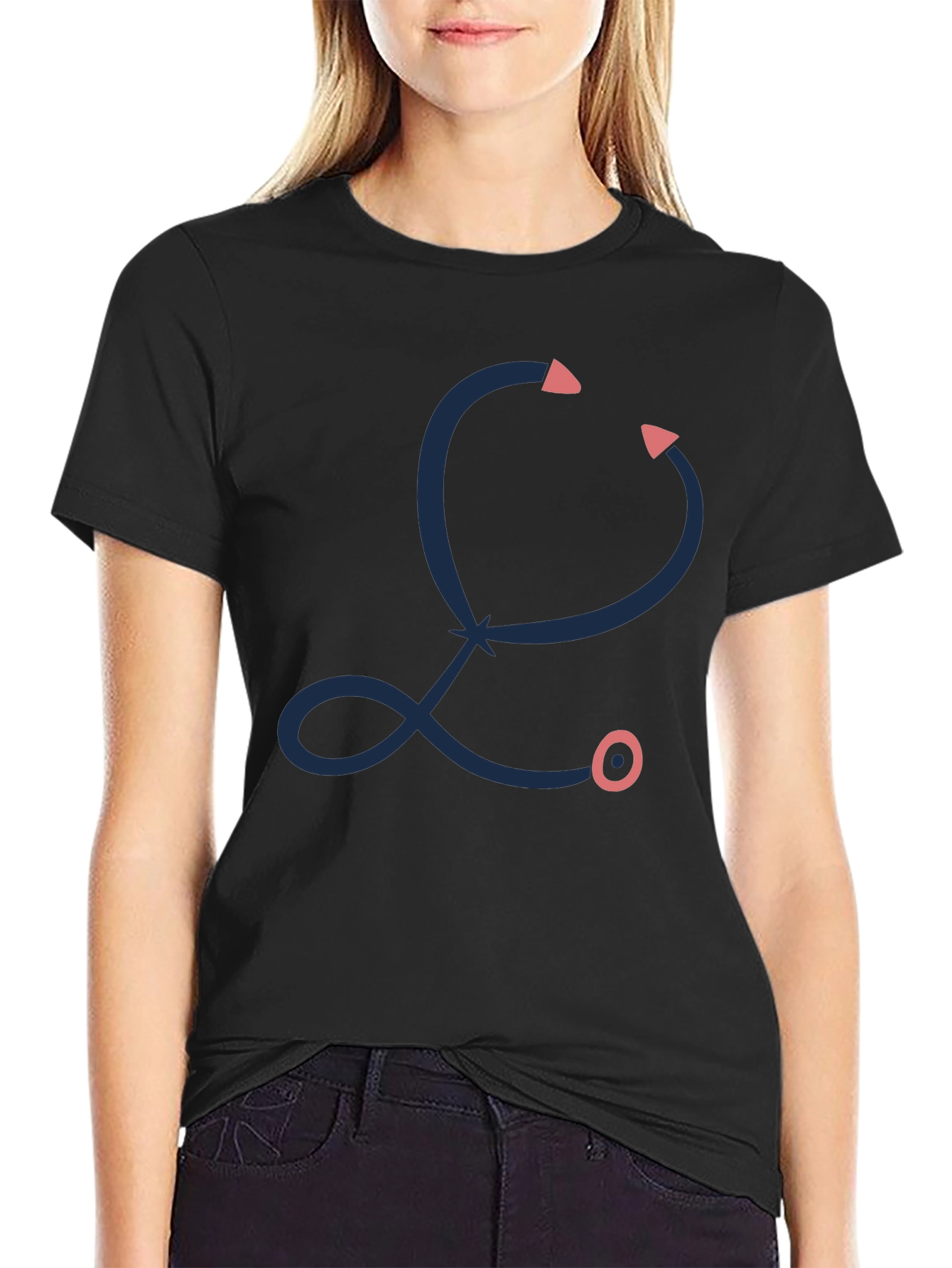 Stethoscope Graphic Tee - Medical Doctor Shirt