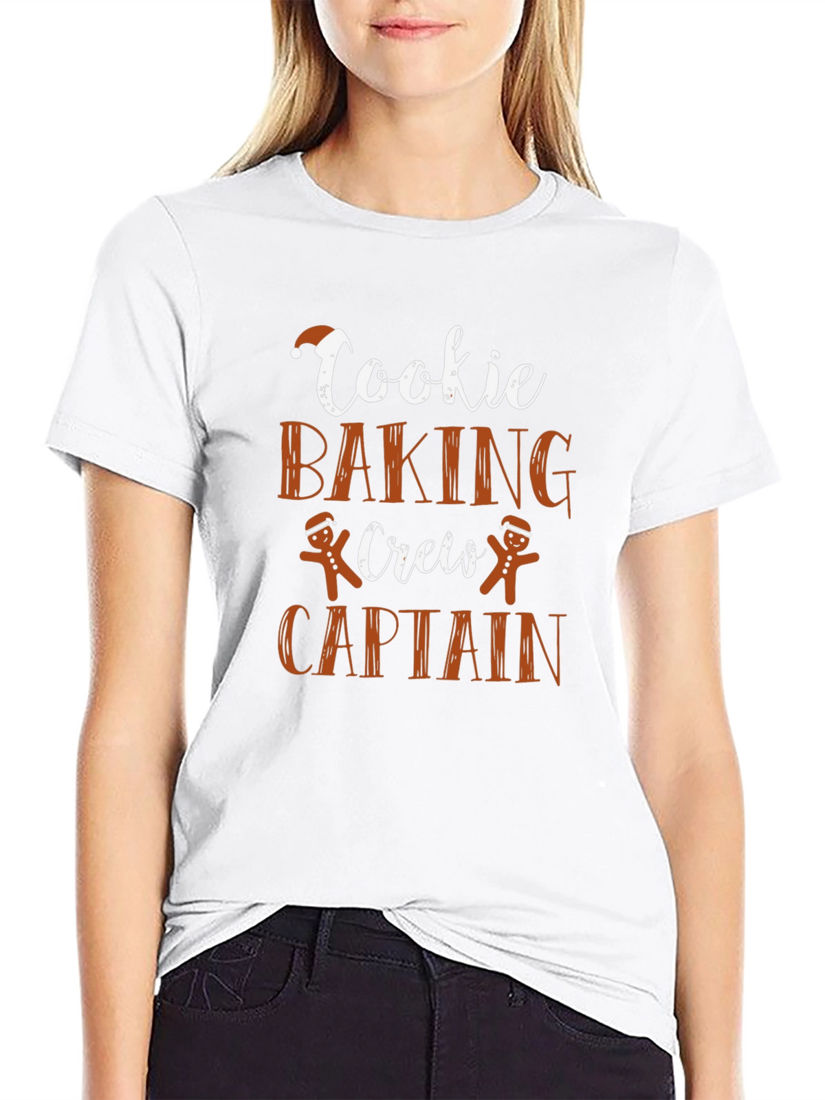 Cookie Baking Crew Captain T-Shirt