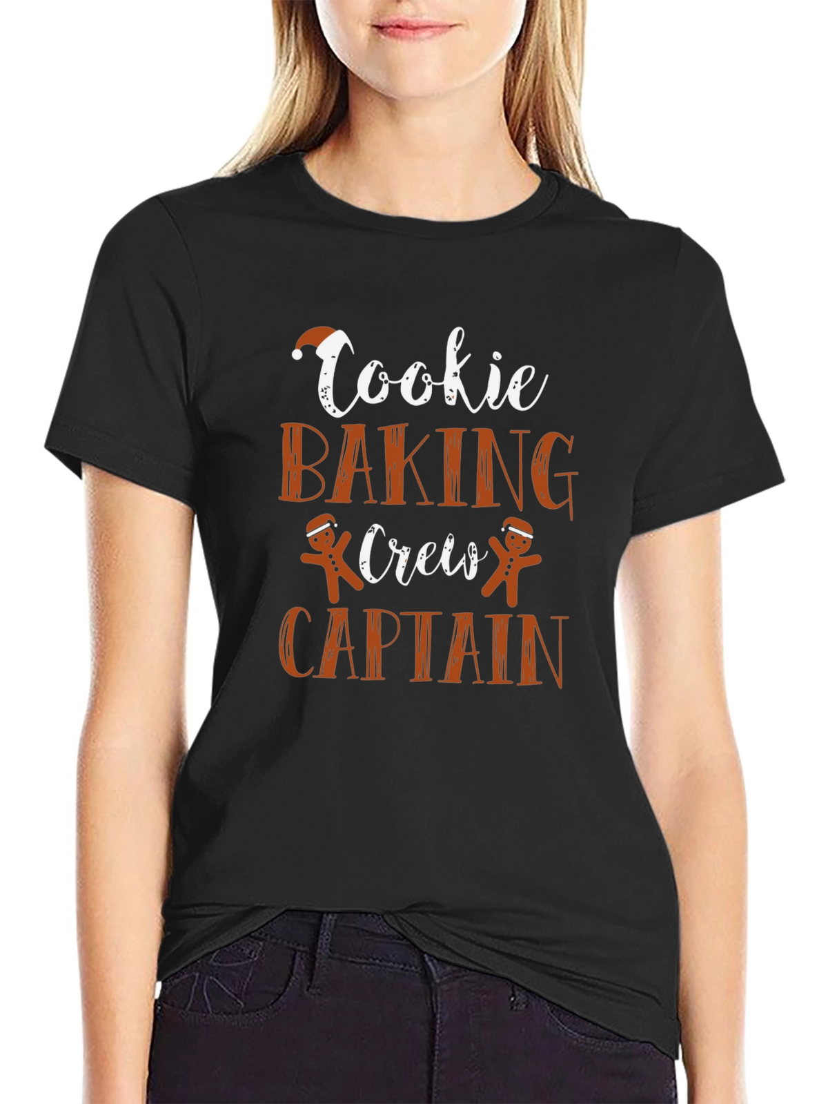 Cookie Baking Crew Captain T-Shirt