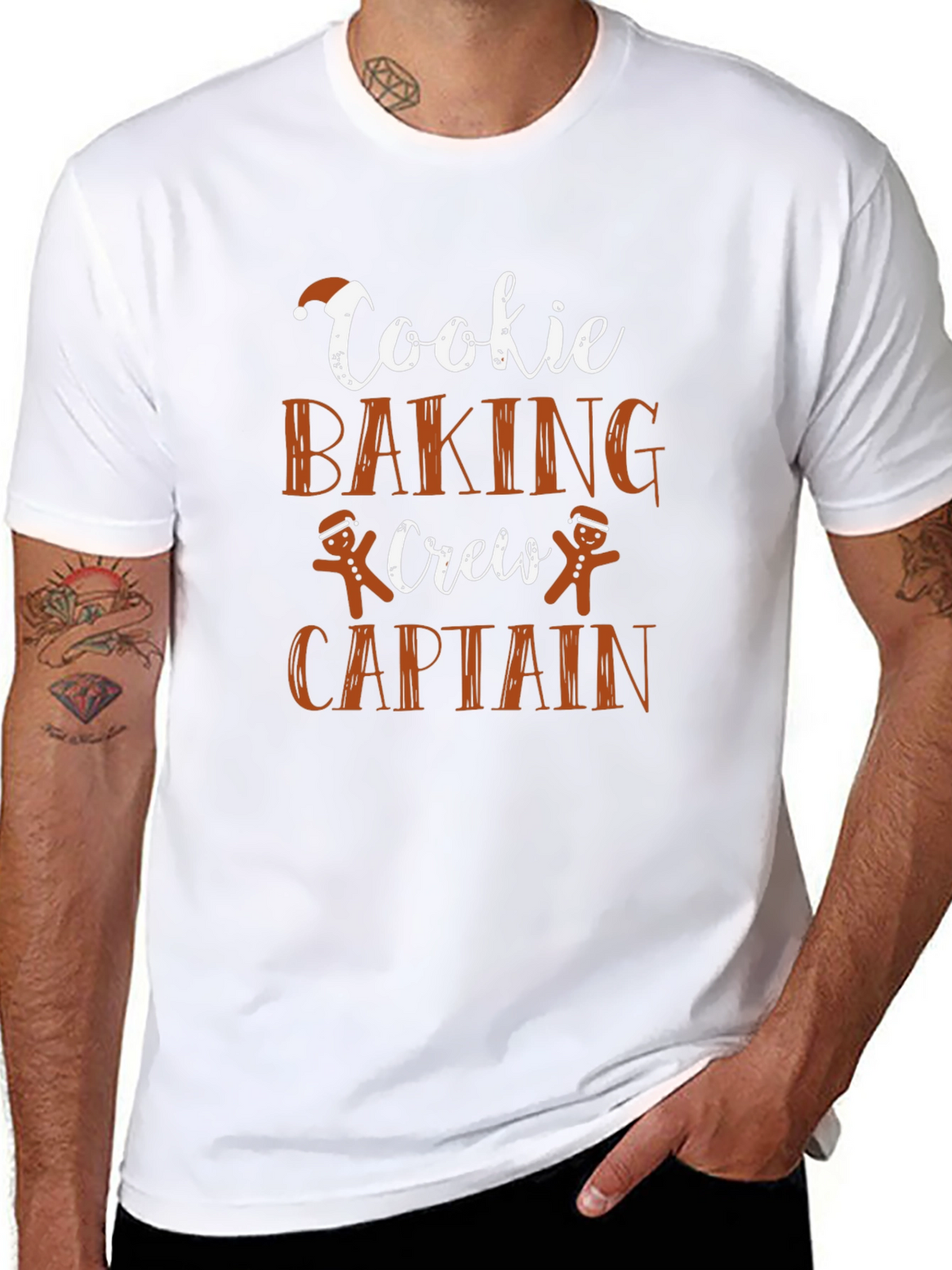 Cookie Baking Crew Captain T-Shirt