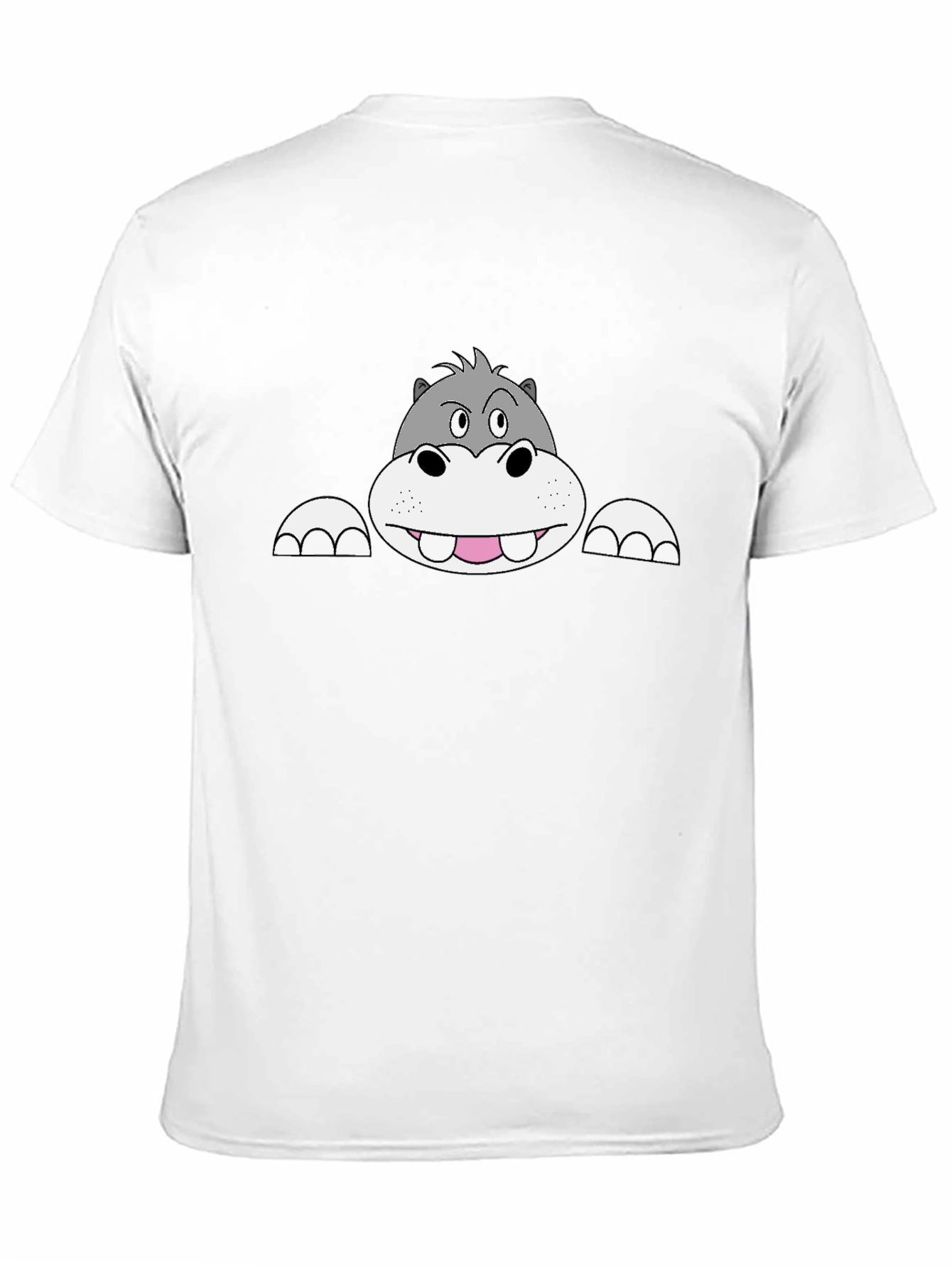 Hippo Graphic Black T-Shirt