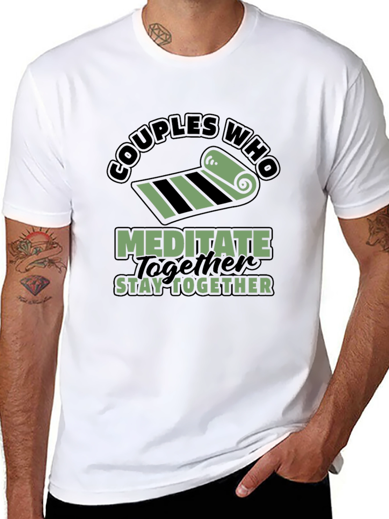 Couples Who Meditate Stay Together T-Shirt