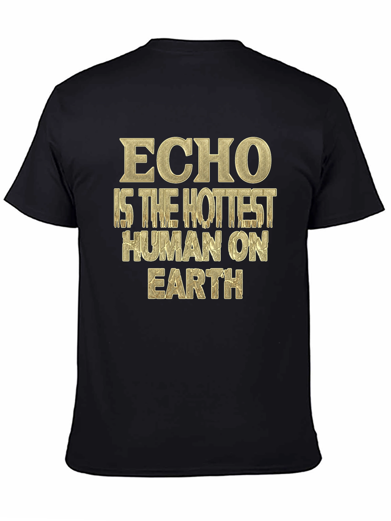 Echo Hottest Human Tee - Unique Graphic T-Shirt