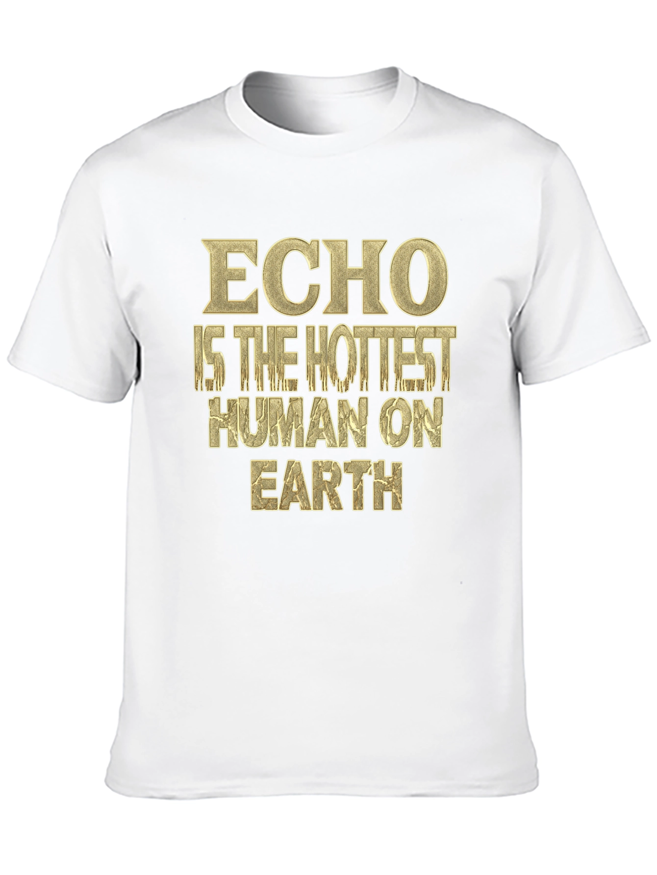 Echo Hottest Human Tee - Unique Graphic T-Shirt