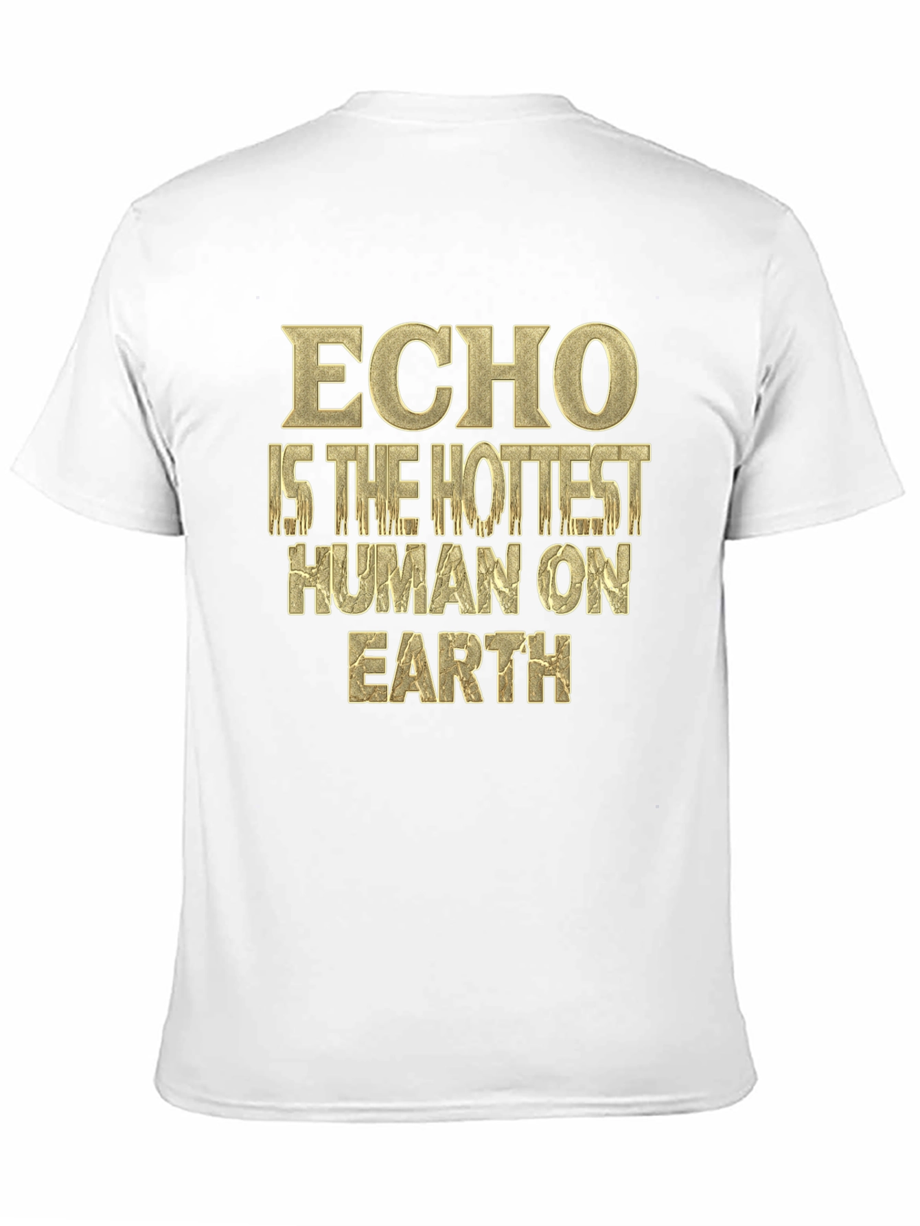 Echo Hottest Human Tee - Unique Graphic T-Shirt