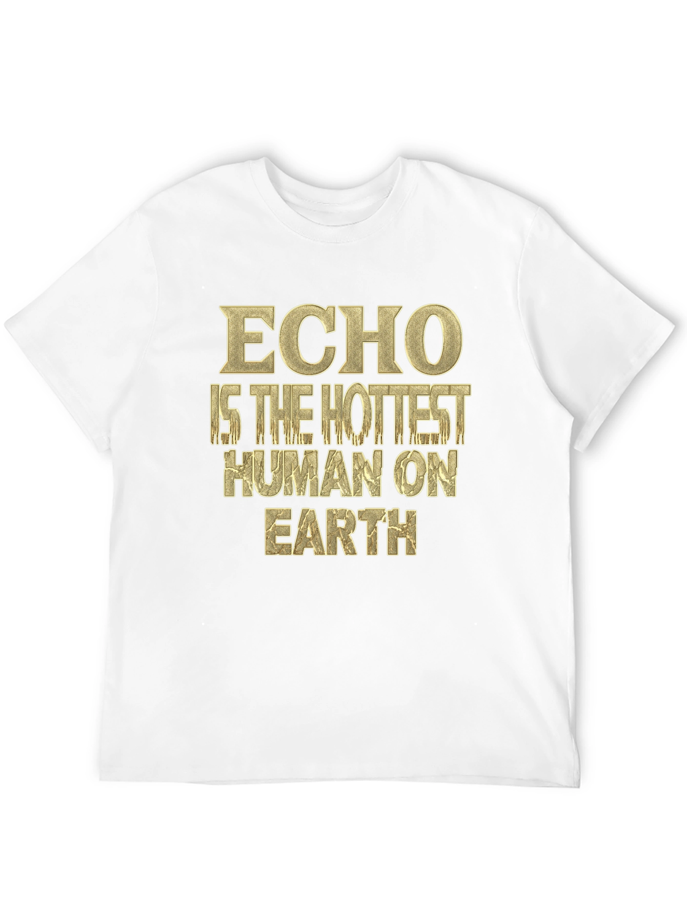 Echo Hottest Human Tee - Unique Graphic T-Shirt