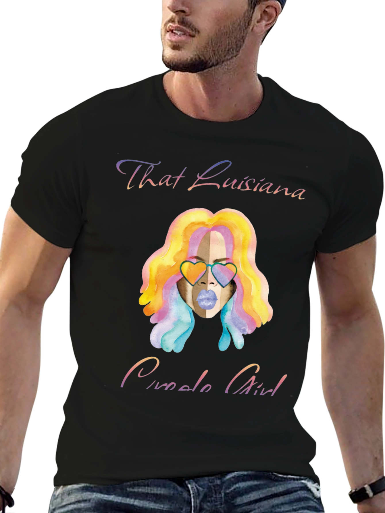 Louisiana Creole Girl Graphic Tee