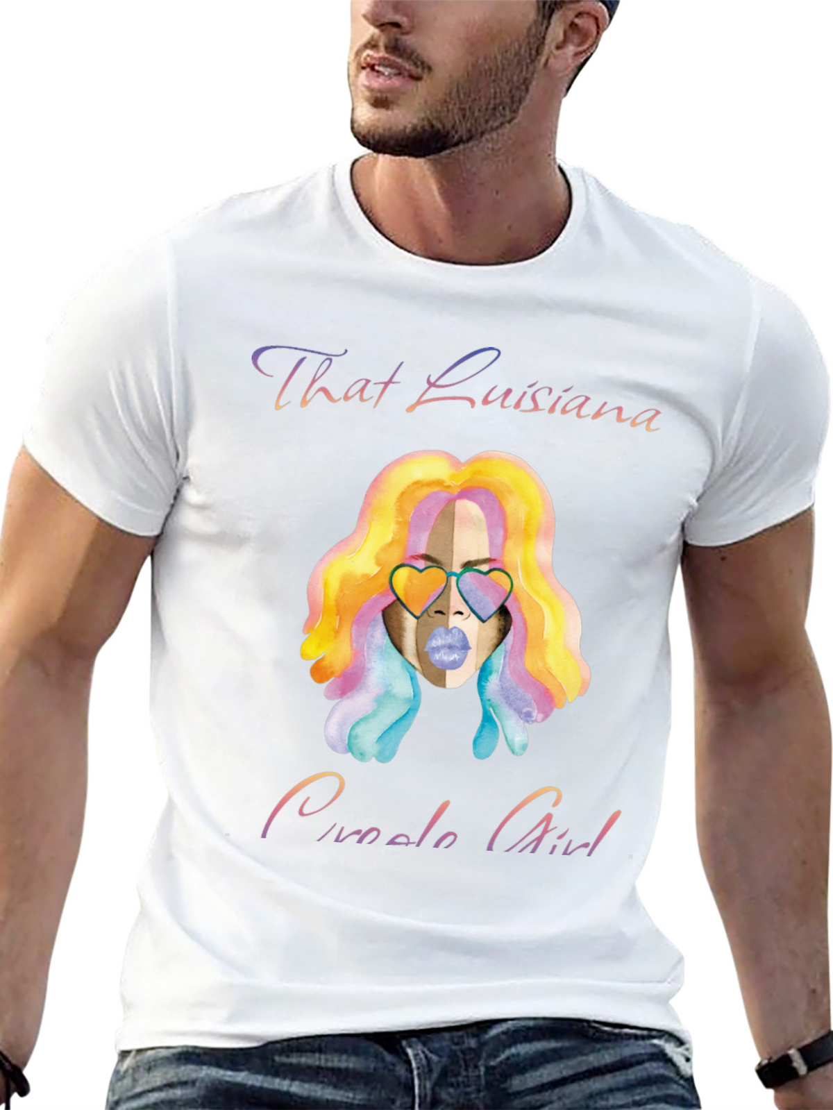 Louisiana Creole Girl Graphic Tee