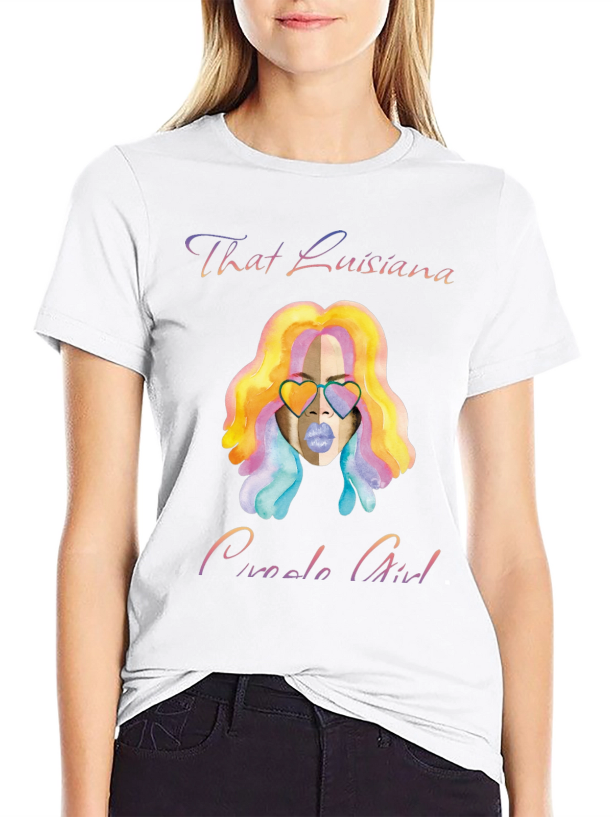 Louisiana Creole Girl Graphic Tee