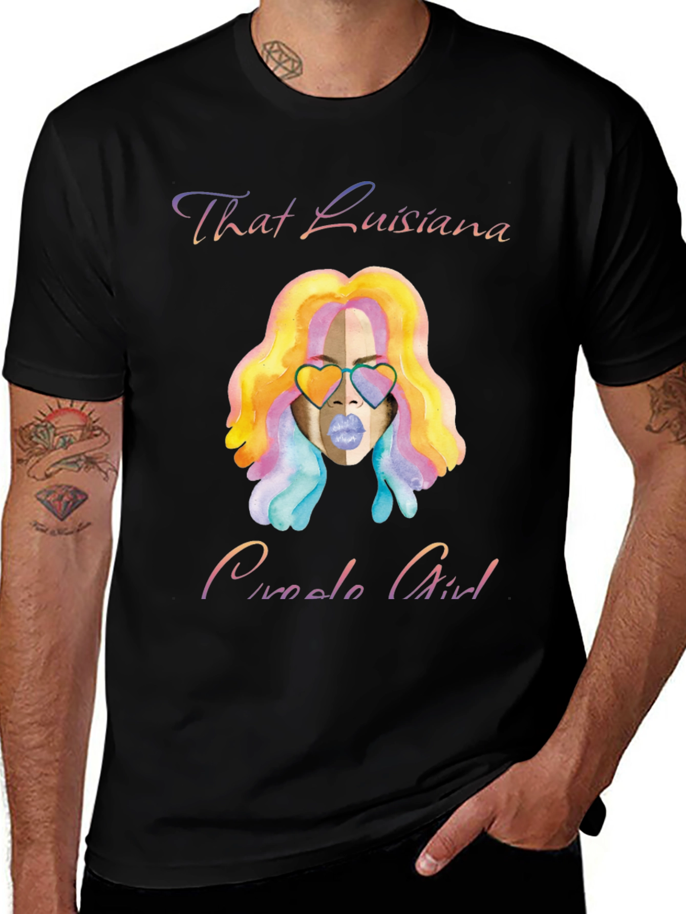 Louisiana Creole Girl Graphic Tee